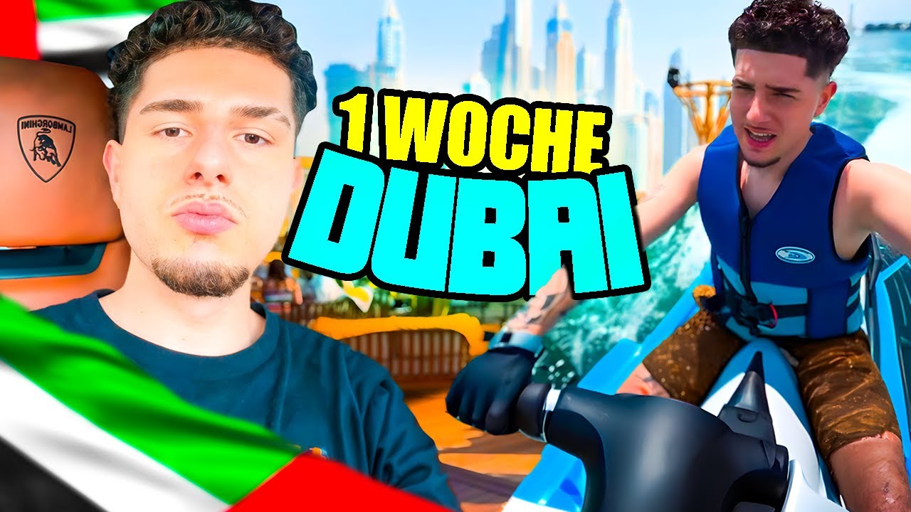 EINE WOCHE IN DUBAI... (PENTHOUSE, LAMBOS, JETSKIS, @Konygebony @Vakadubai )