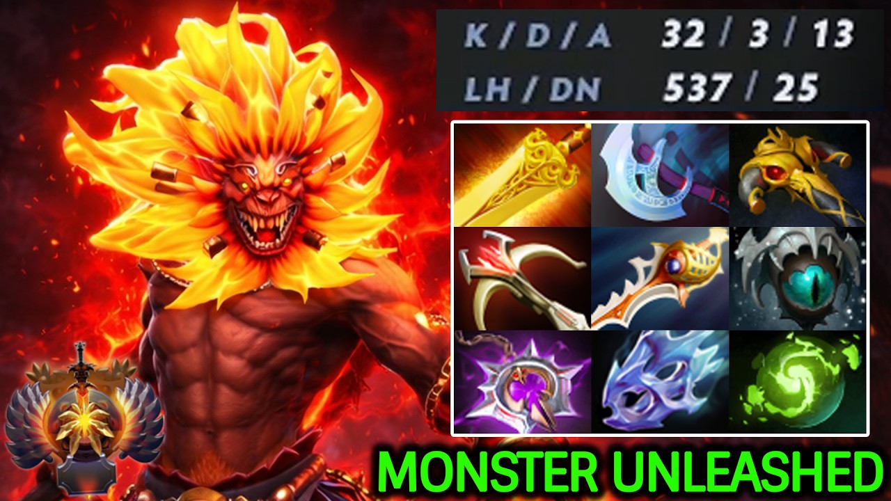 Monkey King God Mode – Super Monster Unleashed with 32 Kills Dota 2