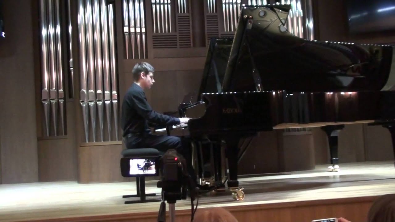 Шопен. Этюды (op. 10). Дмитрий Юдин (14 лет)
