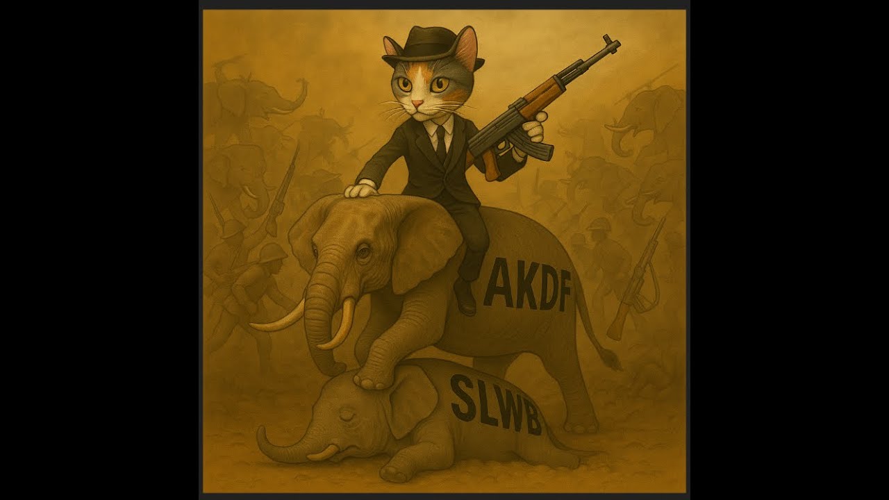 AKDF VS SLWB WAR ( WHO IS BETTER ) | Roblox Savannah Life 🐘|