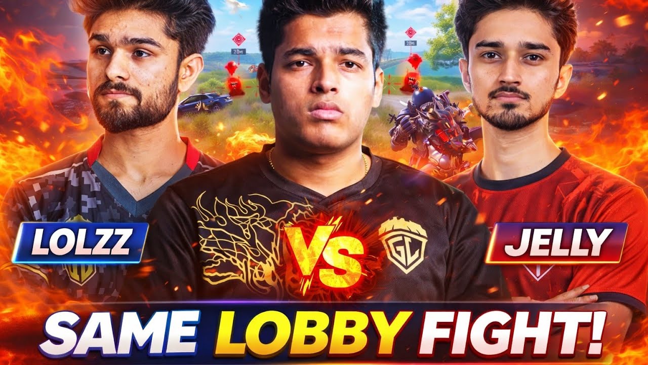 Jonathan Lolzz & Jelly Same Lobby🥵 Jonathan Destroyed Jelly Team 🤯 सबको टपका दिया #jonathangaming 