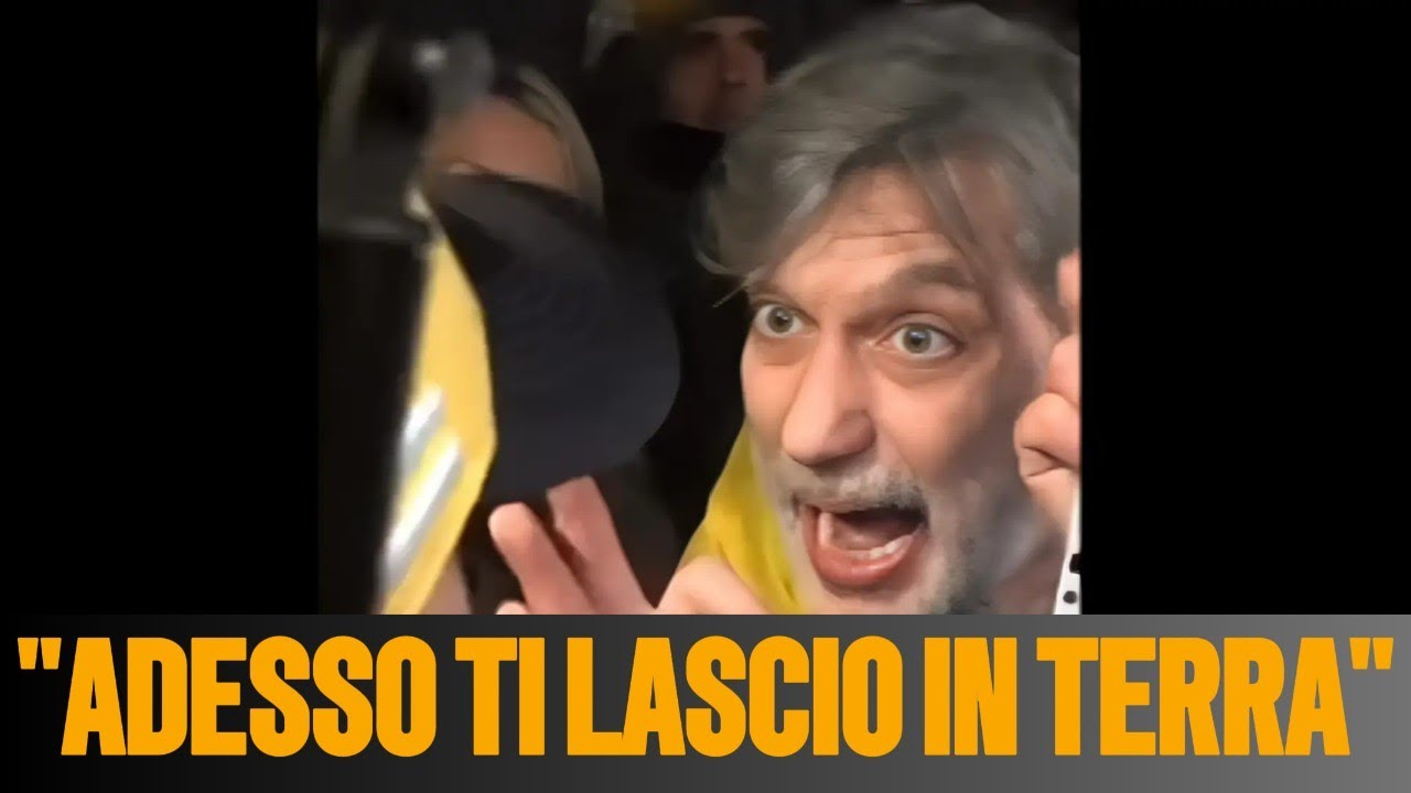 ❌ E' UNA VERGOGNA! RAGAZZO VENEZUELANO INSULTATO E MINACCIATO da un manifestante italiano 👀