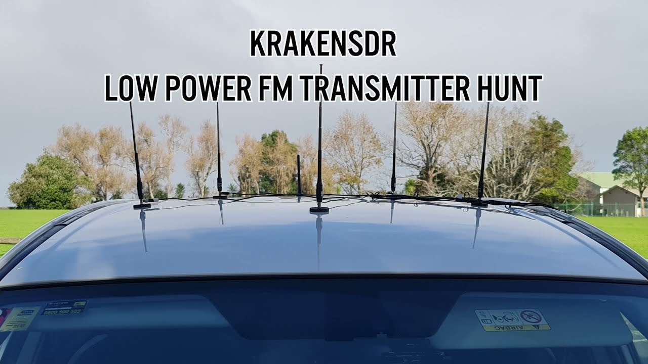 KrakenSDR Low Power FM Transmitter Hunt