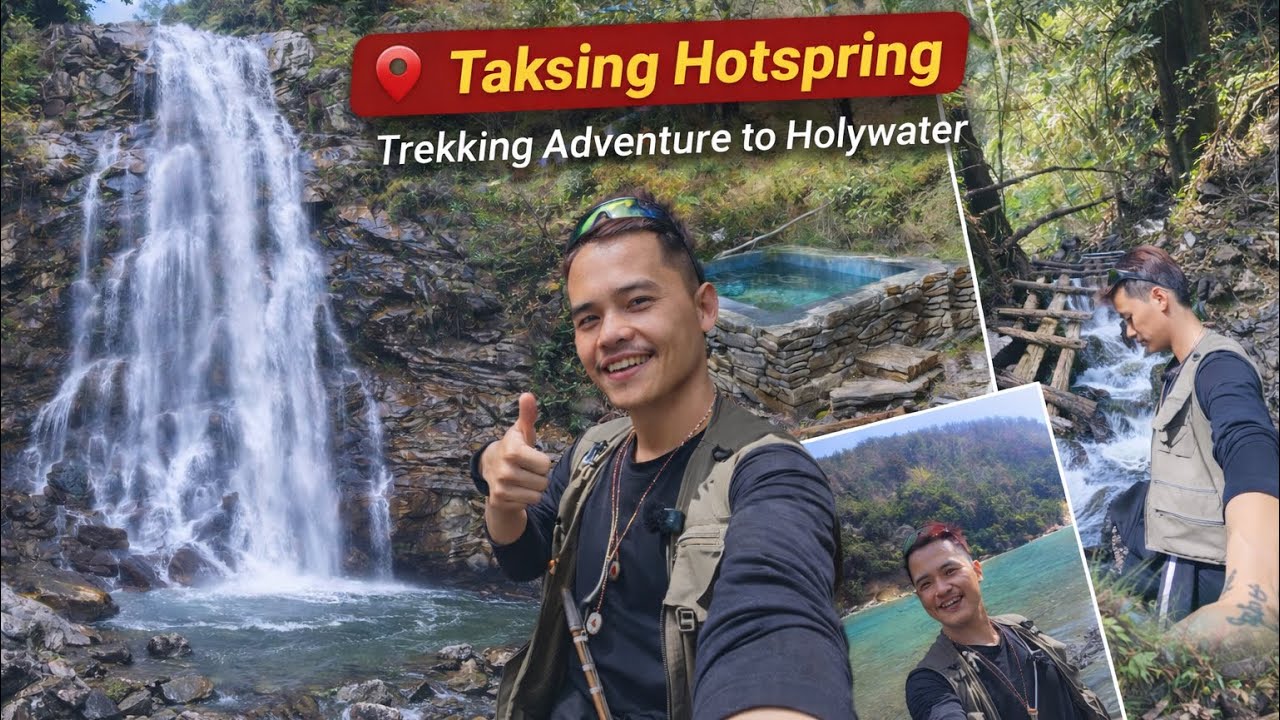 Taksing Trip Day-4 | Trekking Guide/Way To Holywater Hotspring | Waterfall | Serene Subansiri River