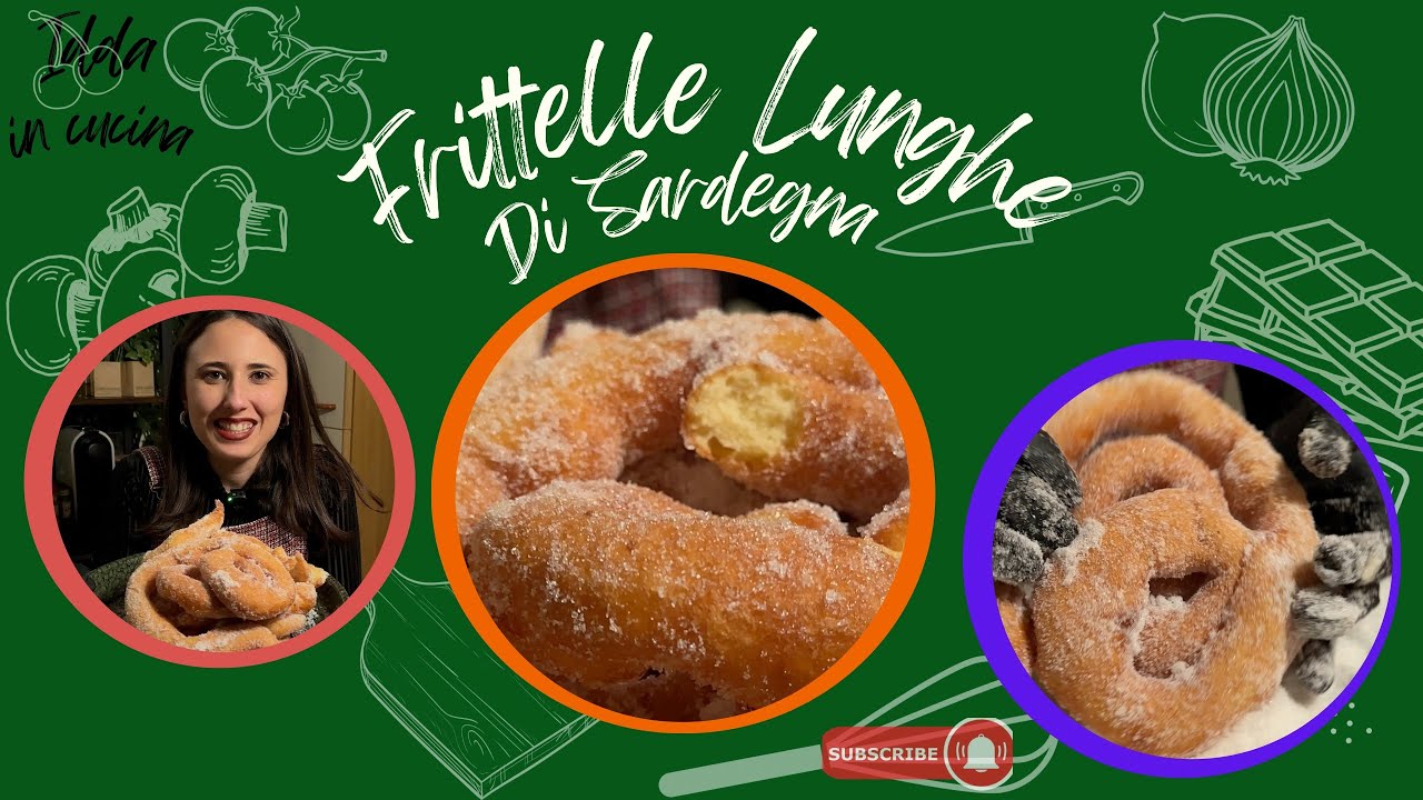 Frittelle Lunghe Sarde, Frisjioles Sarde, Zeppole Sarde