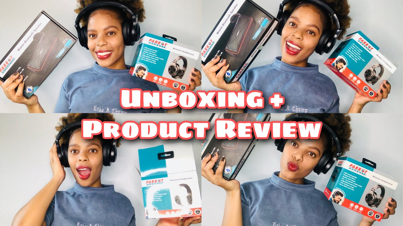 REVIEW: Parrot Products | Back on YouTube? | Unboxing Video | Bluetooth Headsets, Earphones, Tripods
