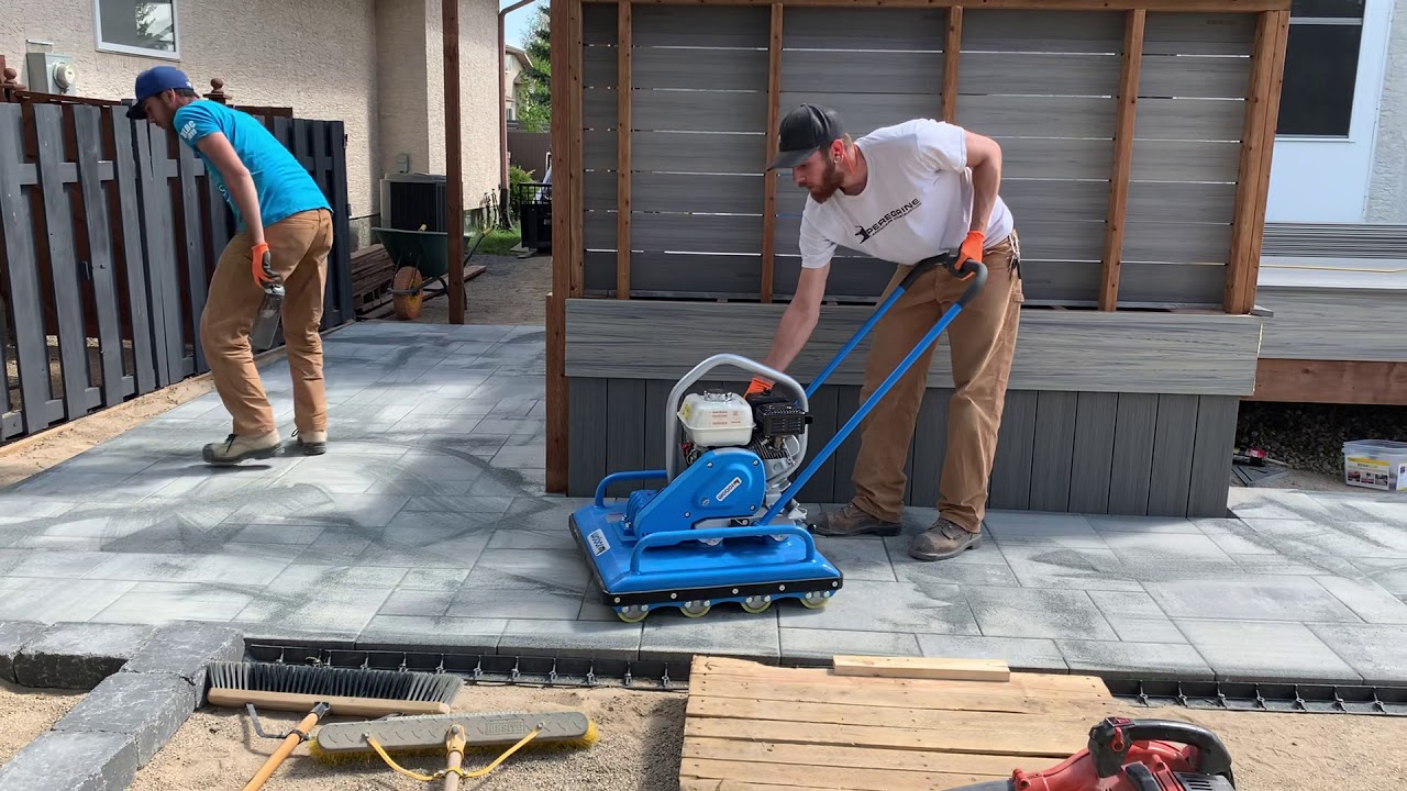 Weber MT VPR 700 Paver Roller Demo