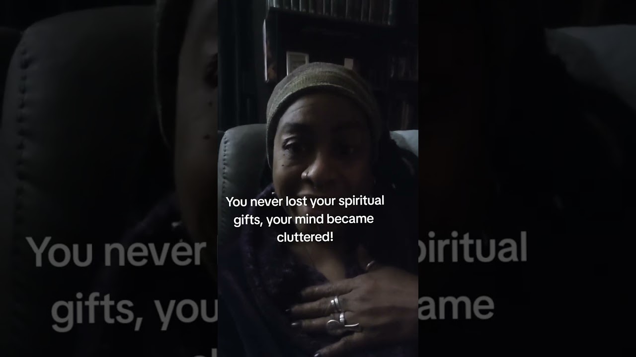You never lost your spiritual gifts 