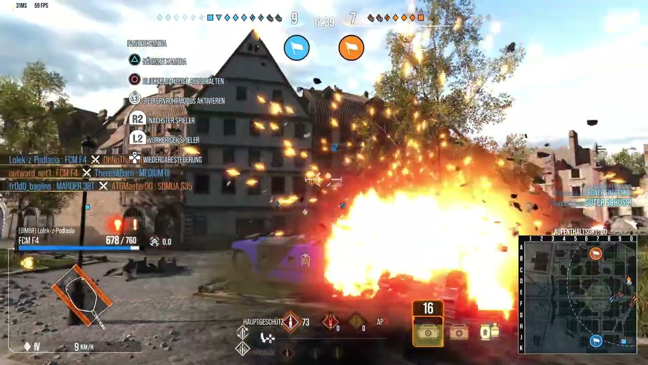 “How to Destroy the FCM F4 FAST! 💥 Easiest Way to Beat the French Giant | WoT Console Guide
