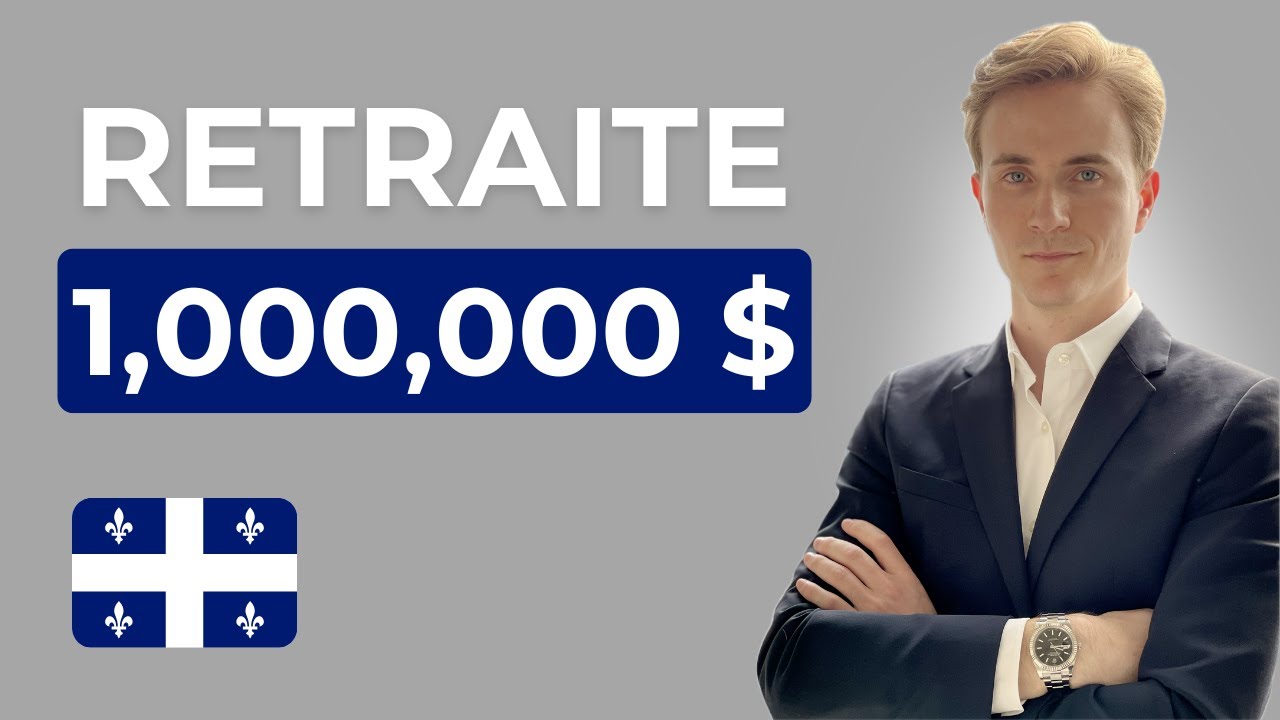 La réalité de prendre sa retraite avec un portefeuille de 1M$ au Québec