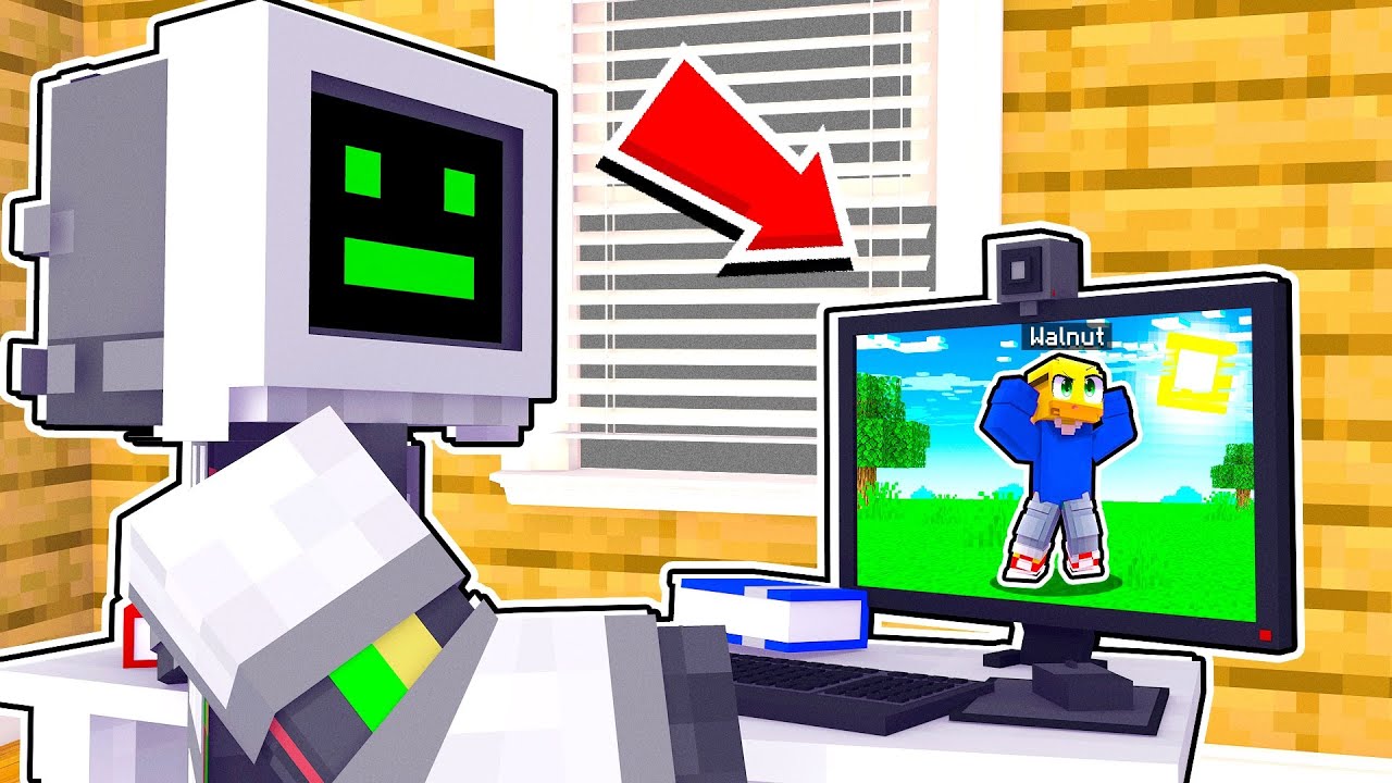 Ik Zit Opgesloten In De Robot Zijn Game In Minecraft