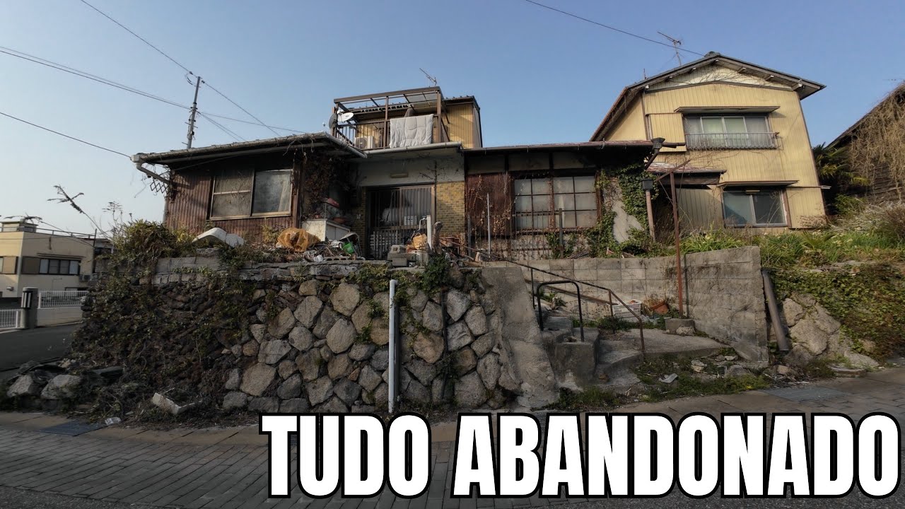 A CIDADE DAS CASAS ABANDONADAS NO JAPÃO 🇯🇵