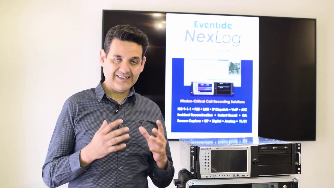 NexLog de Eventide - Sistema de Grabación de Misión Crítica