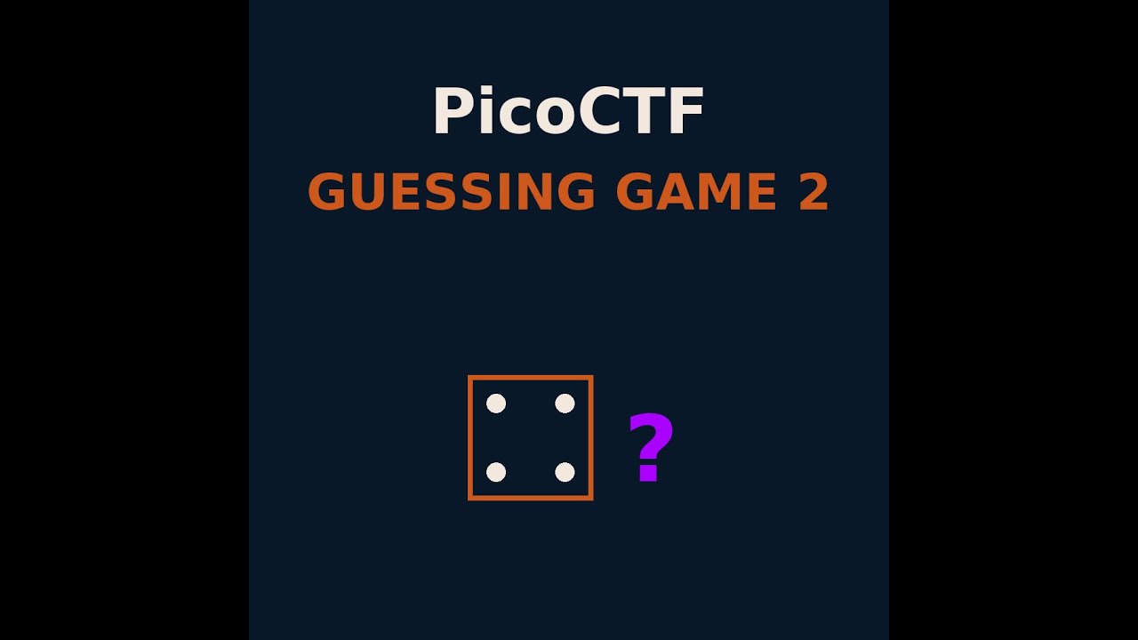 PicoCTF Guessing Game 2 Binary Exploitation challenge walkthrough - Buffer Overflow & format string.