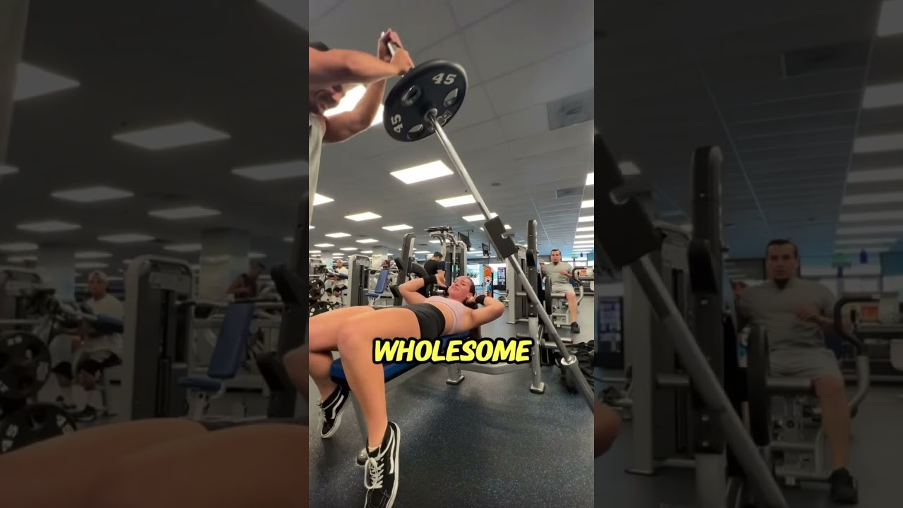 Shocking Wholesome Gym Moment
