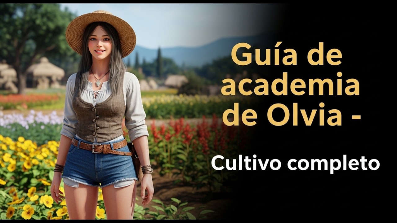 ¡Accesorios Floramos GRATIS! 🌻 Guía Cultivo Academia Olvia (100% F2P)