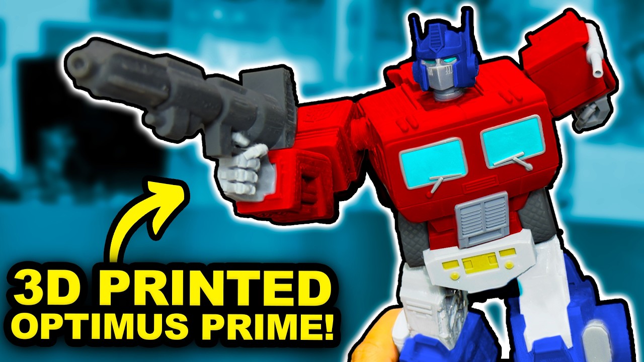 IMPOSSIBLE 3D Printing of Amazing Transformers
