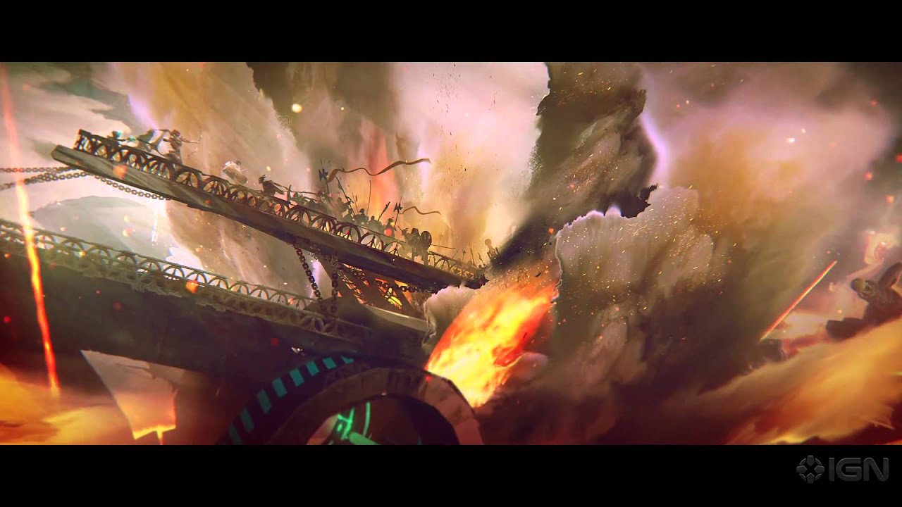 Guild Wars 2: Heart of Thorns - Pact Fleet Destruction Opening Cinematic