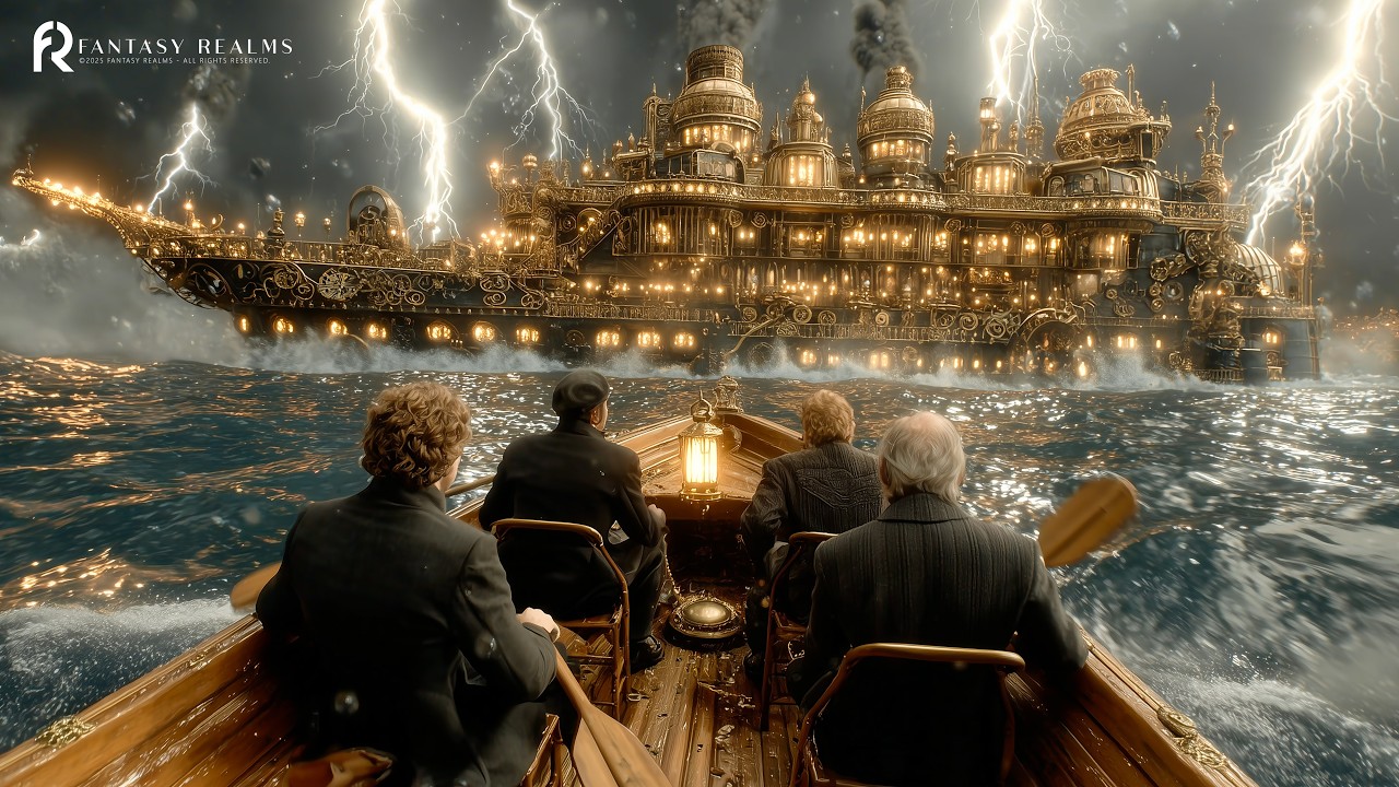 City of Brass & Steam | The Ultimate Steampunk World | Cinematic 4K