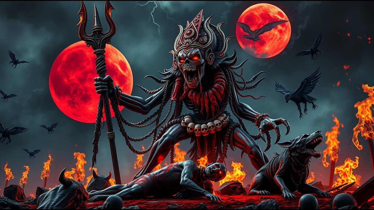 🕉️| Batuk Bhairav Ashtottara Stotram | Batuk Bhairav Ashtakam Stotra | batuka bhairava mantram | 🔱