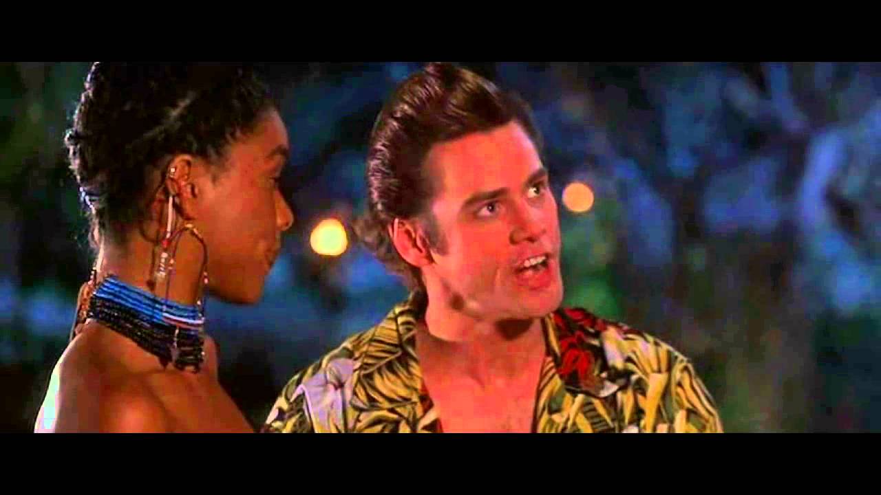 Ace Ventura: When Nature Calls: I was just practising my mantra.