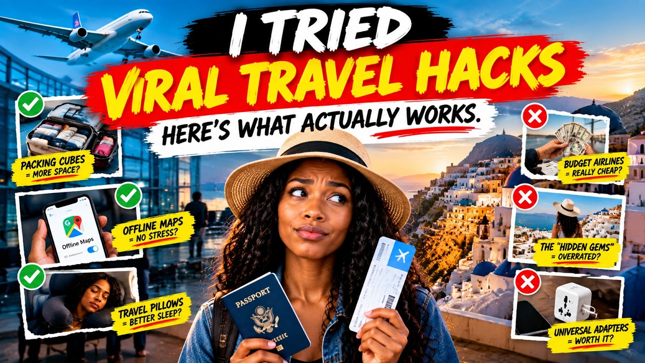 I Tried Viral Travel Hacks&mdash;Here&rsquo;s What Actually works