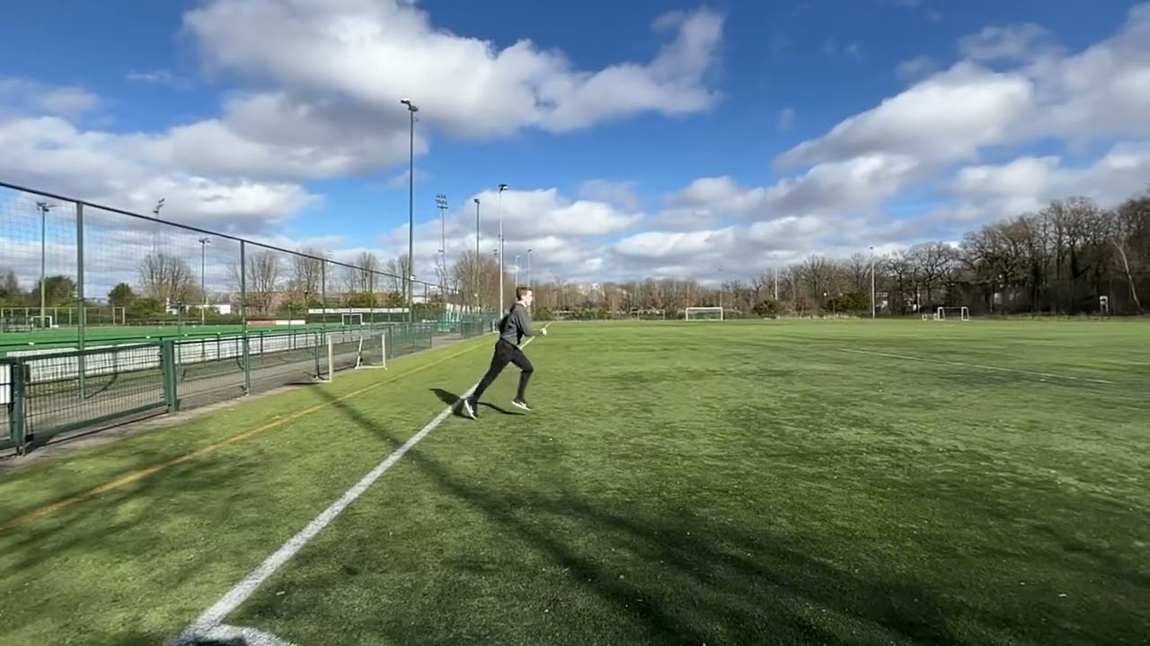 Hardlopen zijkant