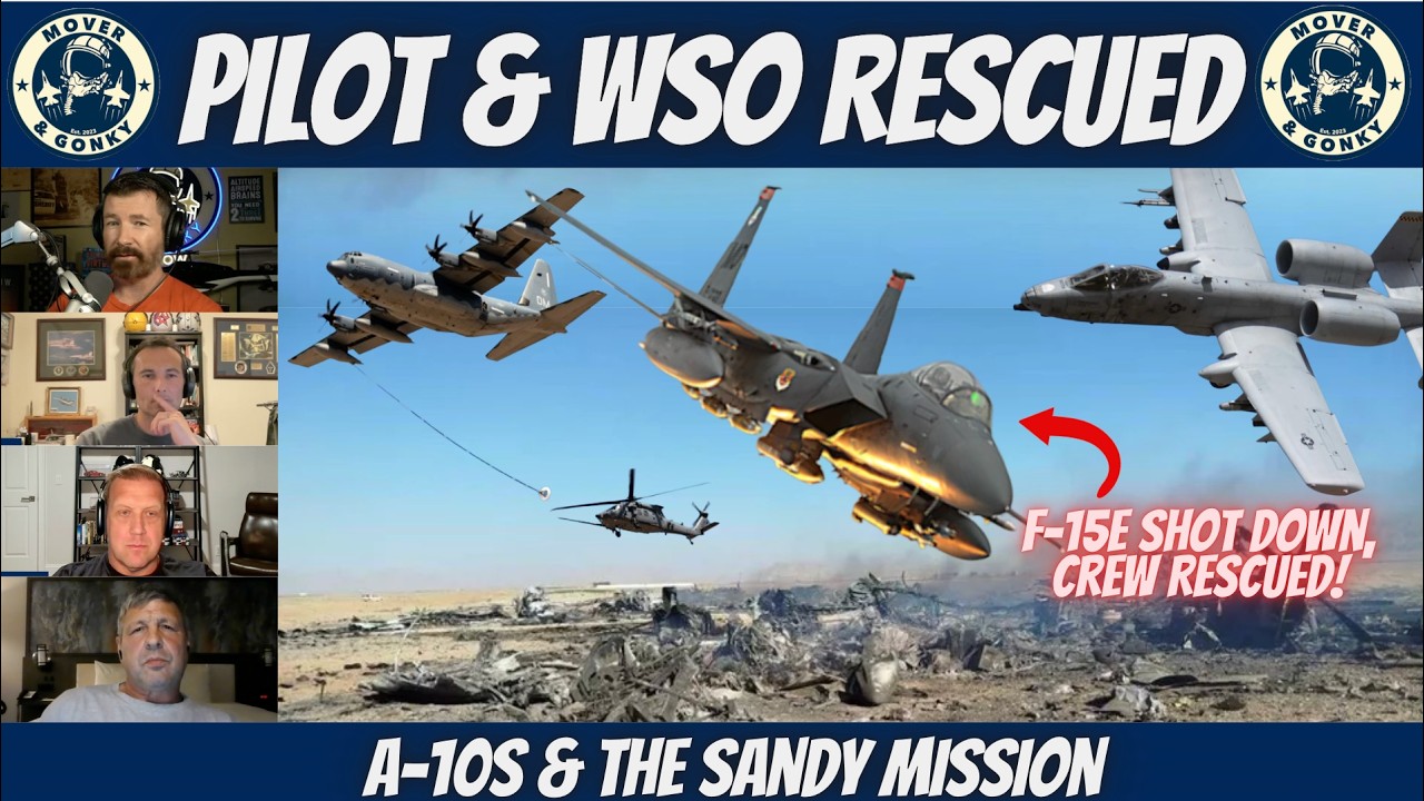 Fighter Pilots React: F-15E Shootdown & CSAR Breakdown