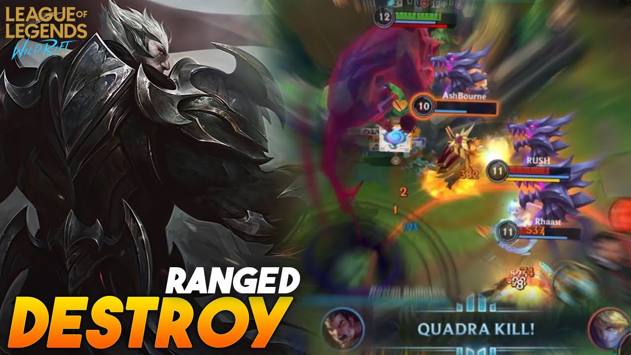 RANGED TOPLANER TRY TO COUNTER MY DARIUS!! | HOW TO BEAT RANGED | WILDRIFT