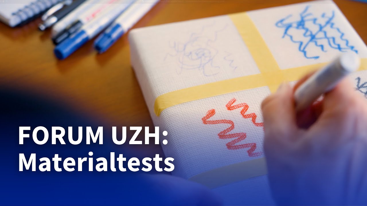 Damit alles sauber läuft – Materialtests | FORUM UZH