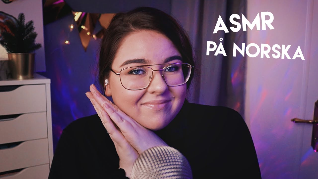 ASMR PÅ NORSKA 🇳🇴 Konstiga ord, Räknar, Alfabet och Random Triggers 💙❤️