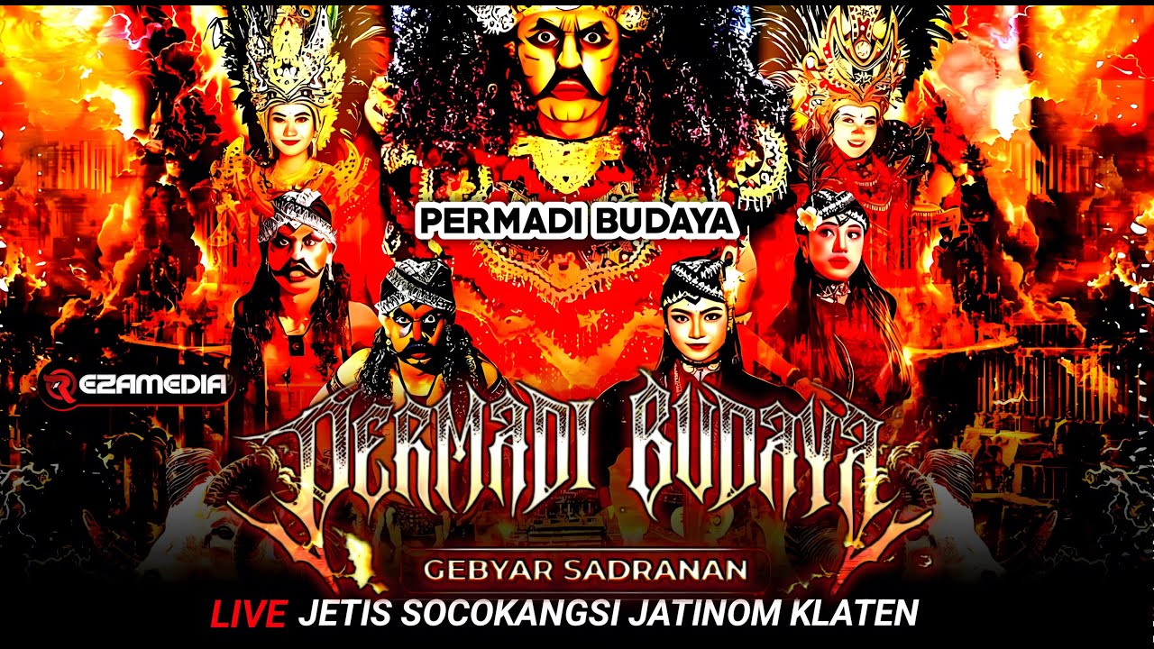 🔴Live🔥PERMADI BUDAYA Kesenian GEBYAR SADRANAN #Streaming Kesenian @ Jetis Socokangsi Jatinom Klaten