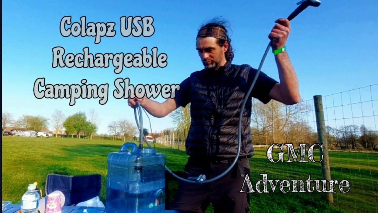 Colapz USB Rechargeable Camping Shower 
