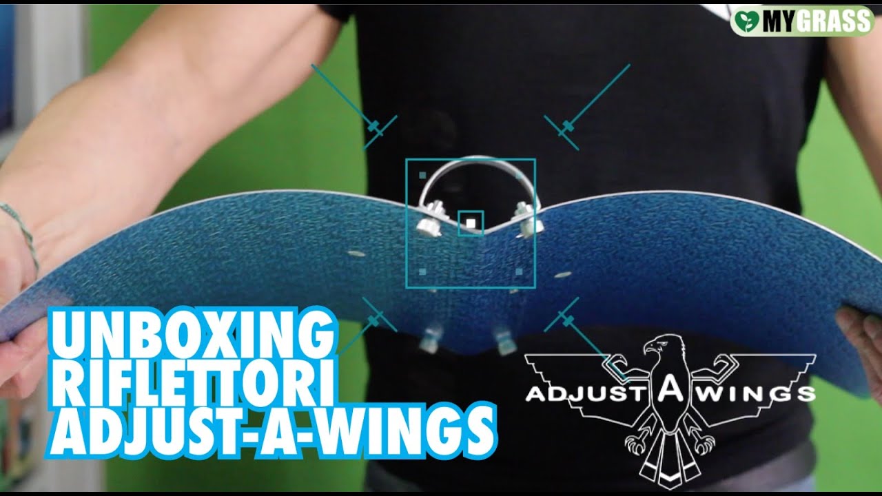 Sub ENG - Unboxing Adjust-A-Wings reflector, riflettore ad ali di gabbiano