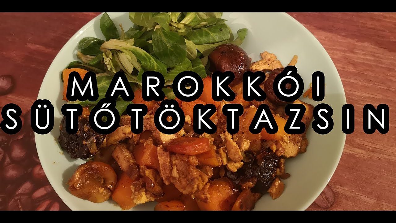 Őszbúcsúztató marokkói sütőtöktazsin