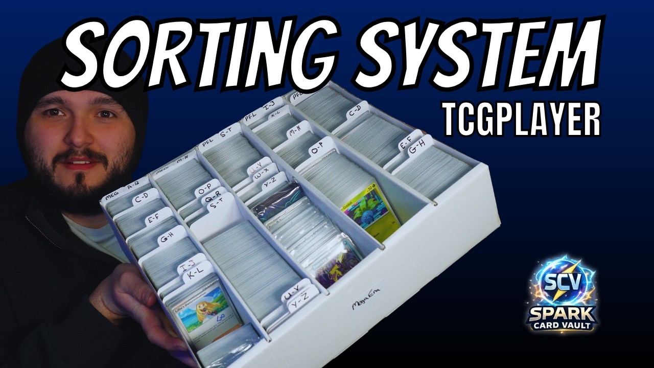 How I Sort Pokémon Inventory for TCGplayer (My Level 1–3 Listing System)