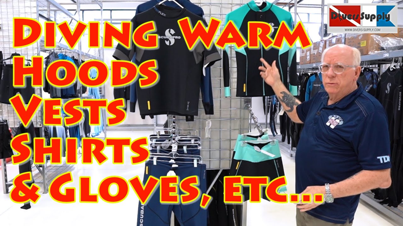 Scuba Dive Warm in 2020***Hoods, Vests, Shirts and Gloves help...