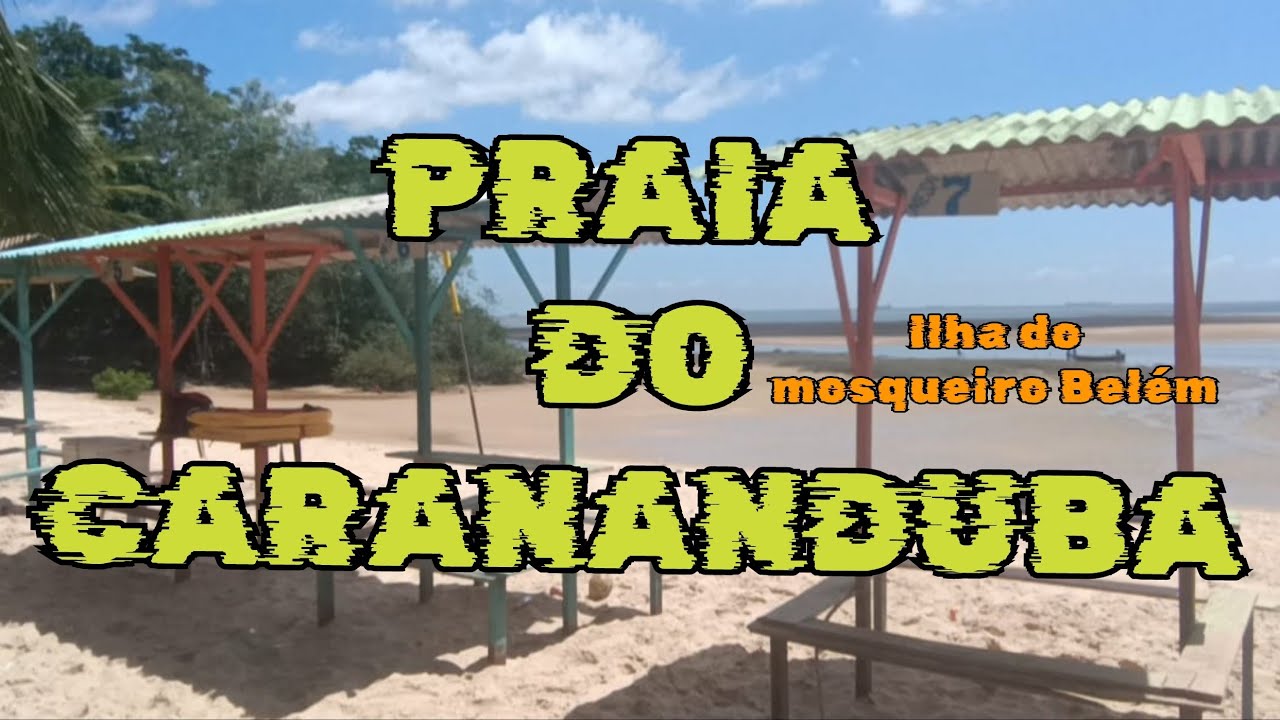 Belíssima Praia do Carananduba, Ilha do Mosqueiro, Belém.