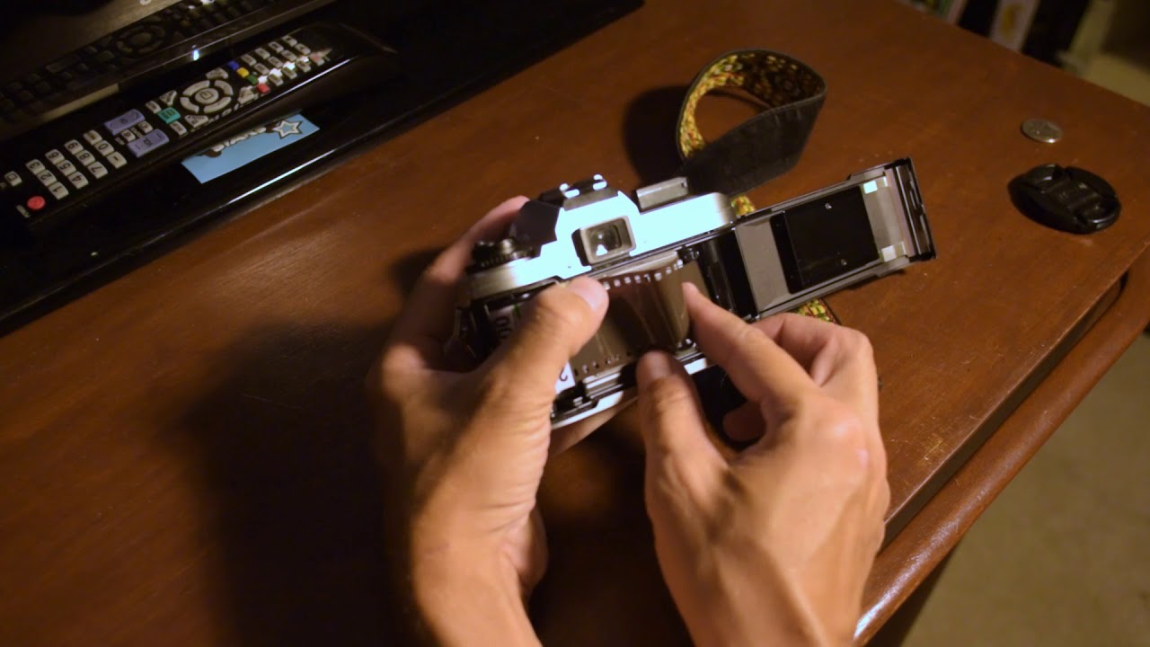 Loading Film in Nikon FG 20 35mm Explained