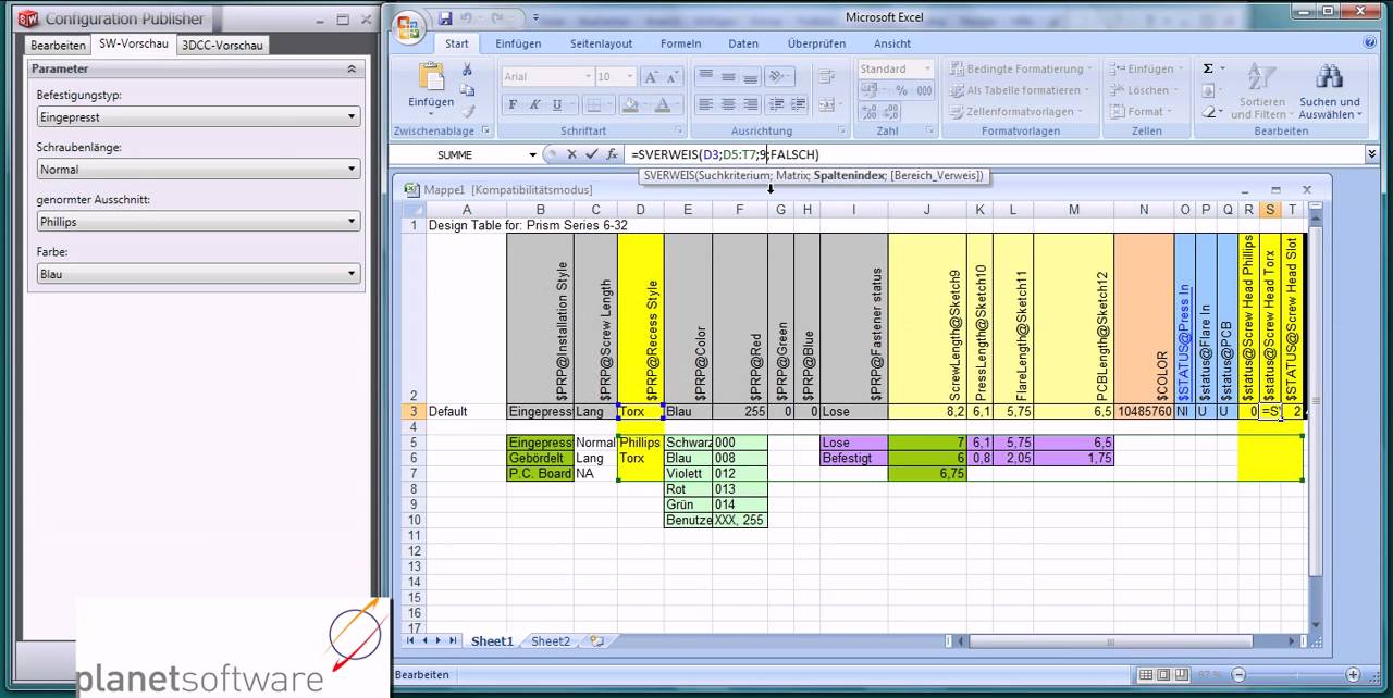 SolidWorks 2010 Configuration Publisher