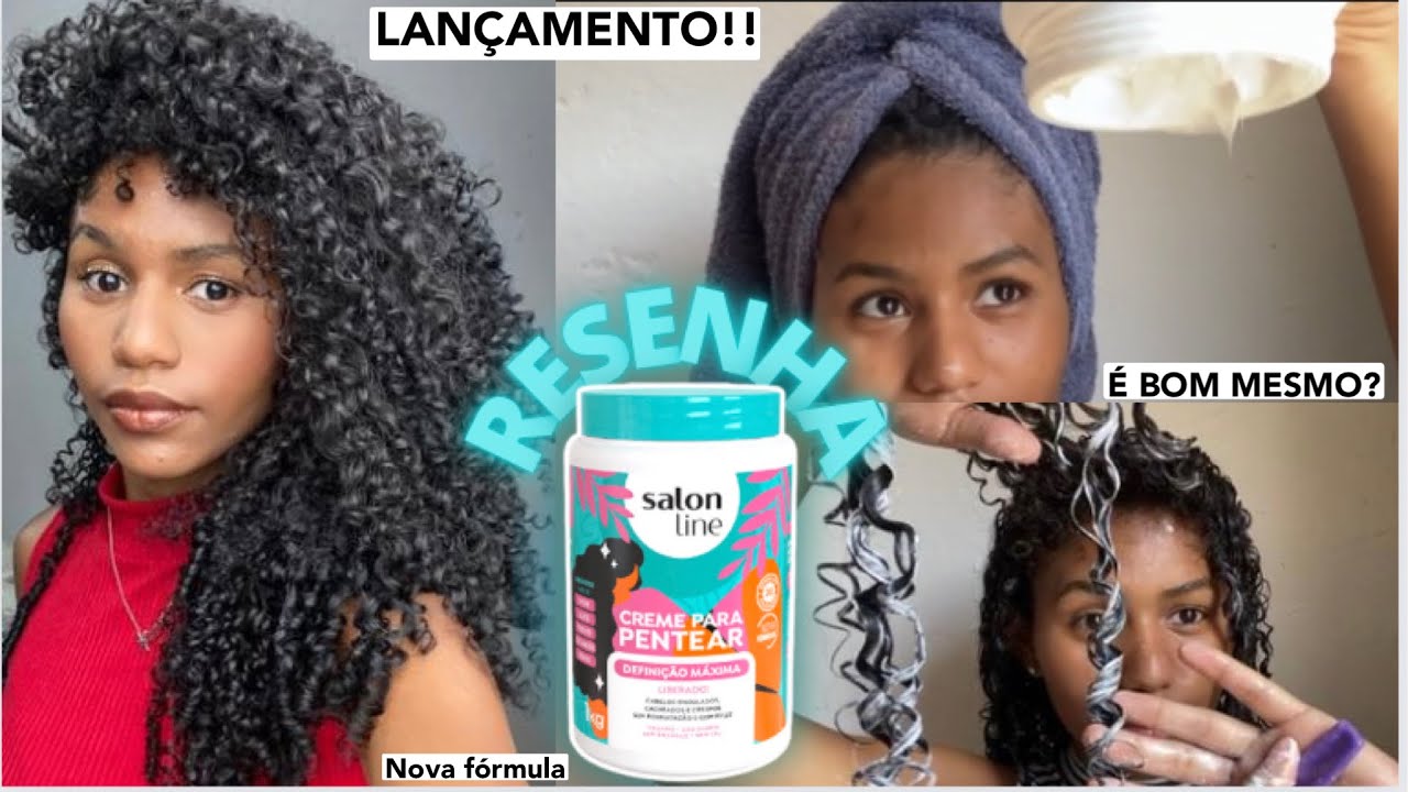 RESENHA: Creme de pentear definição máxima Salon line | Vale a pena ?
