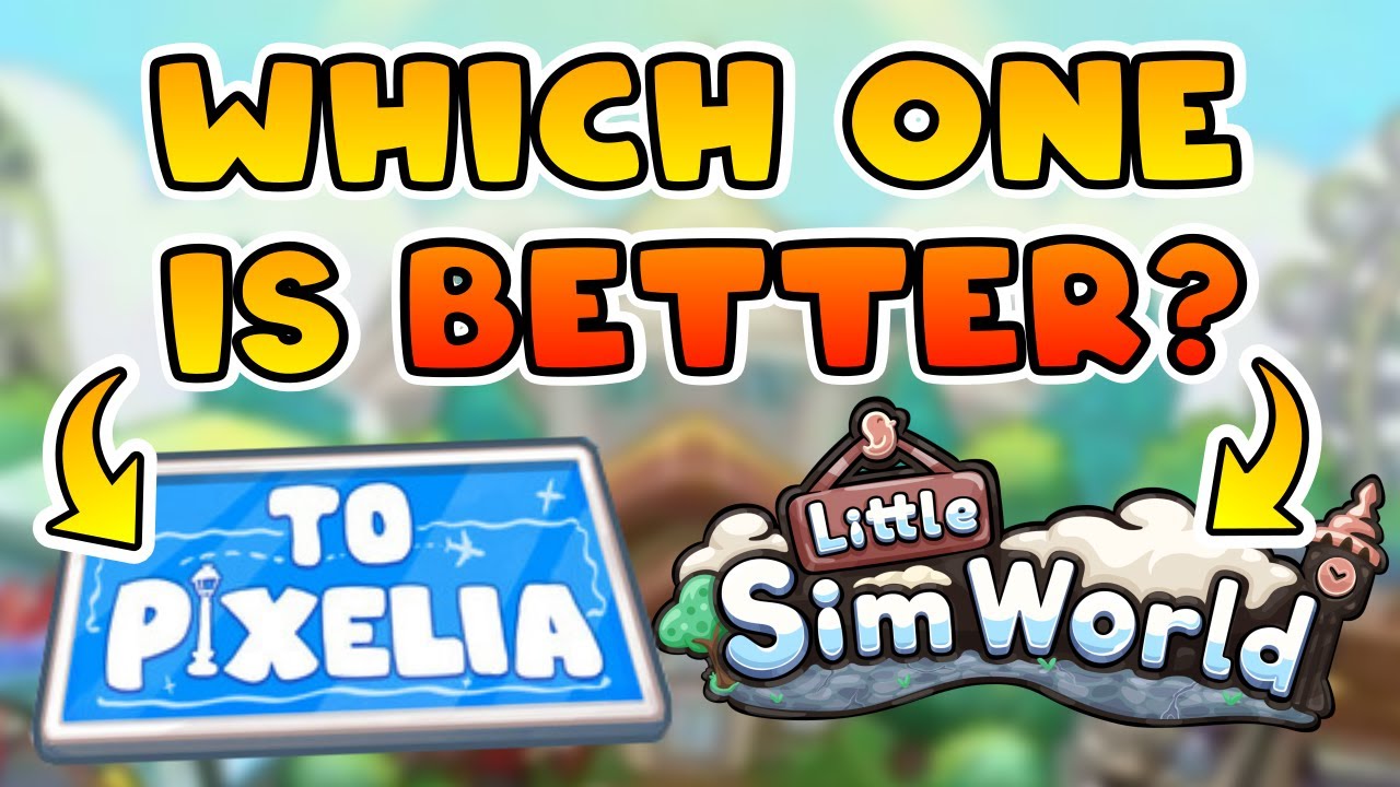 To Pixelia or Little Sim World... Which of these new life sims is the right one for you?