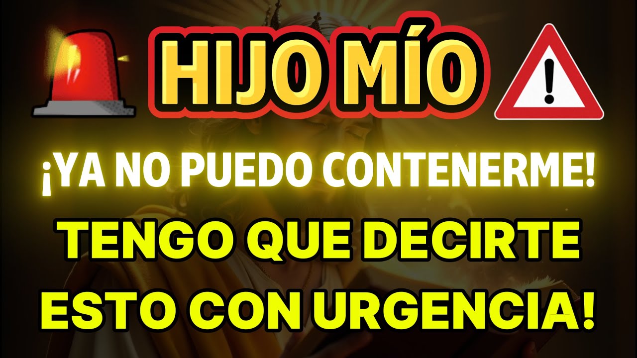 🔴 ¡AVISO URGENTE DEL CIELO: DIOS ME HA ENVIADO A DECIRTE ESTO ANTES DE QUE SEA TARDE!