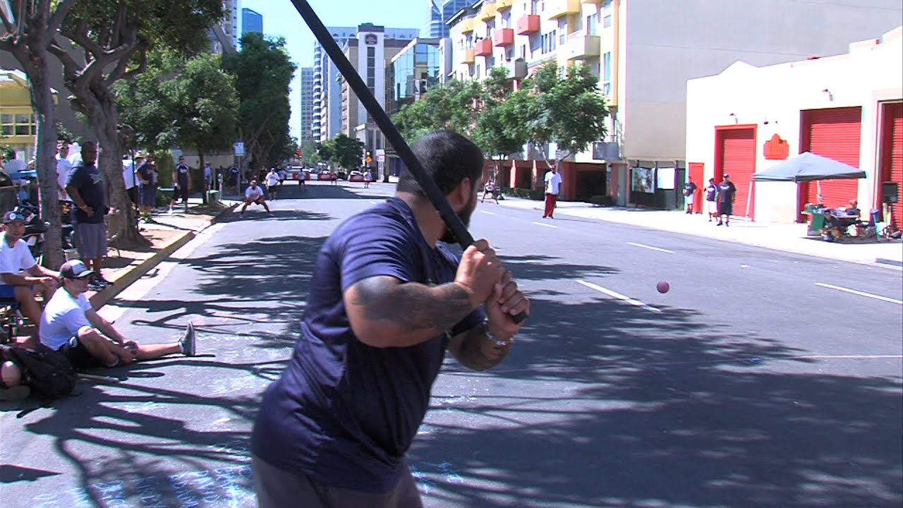 Stickball Tournament in Little Italy