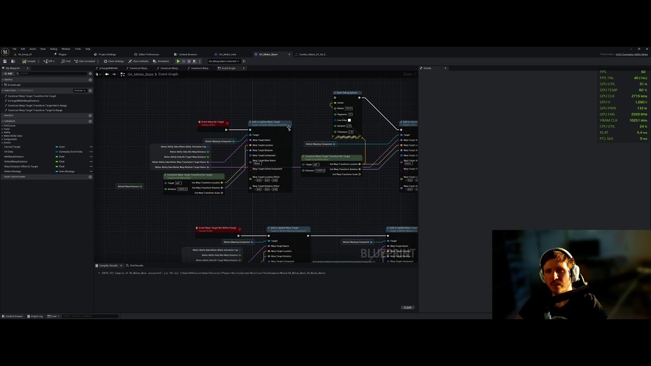 Unreal Engine 5 Game Development: Damage/Healing Area with Fall-Off