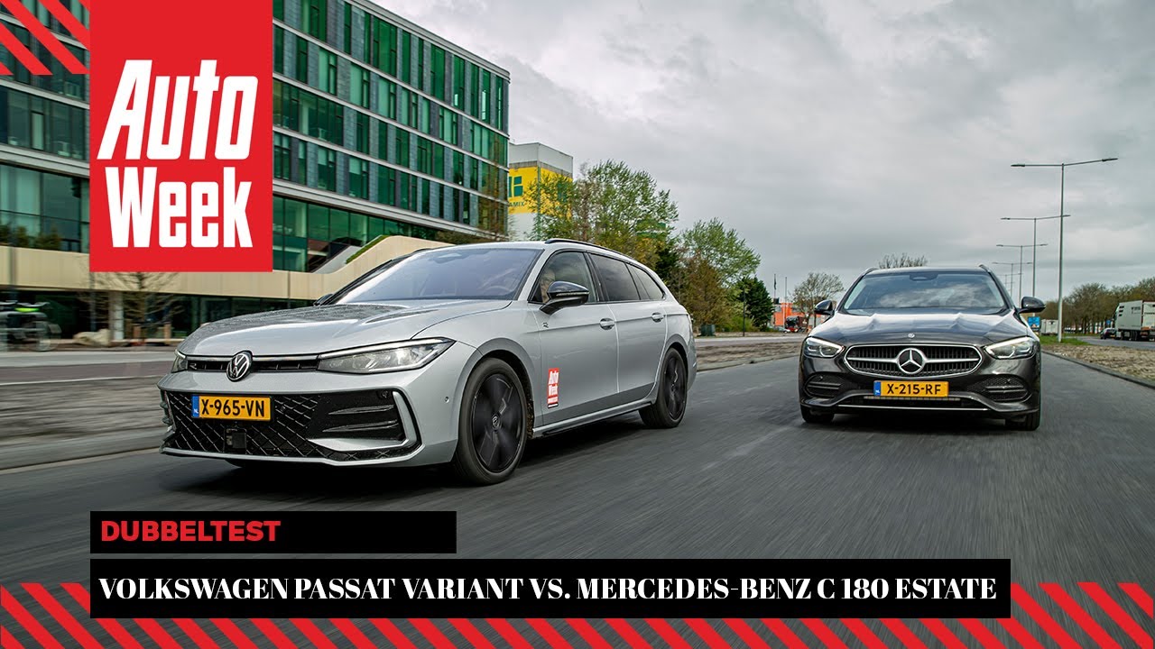 Volkswagen Passat Variant vs. Mercedes-Benz C 180 Estate - Dubbeltest