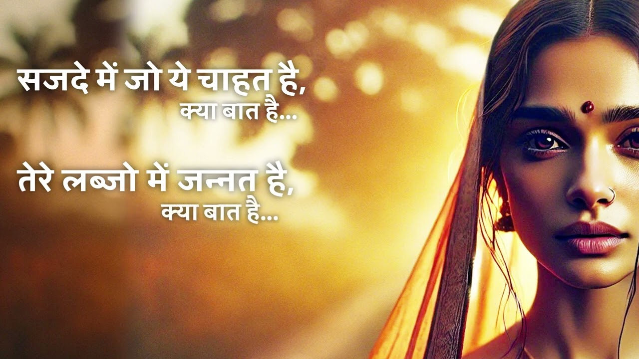 सजदे में जो ये चाहत है क्या बात है | Emotional Ghazal | Urdu Hindi Poetry #jagjitsingh #pankajudhas
