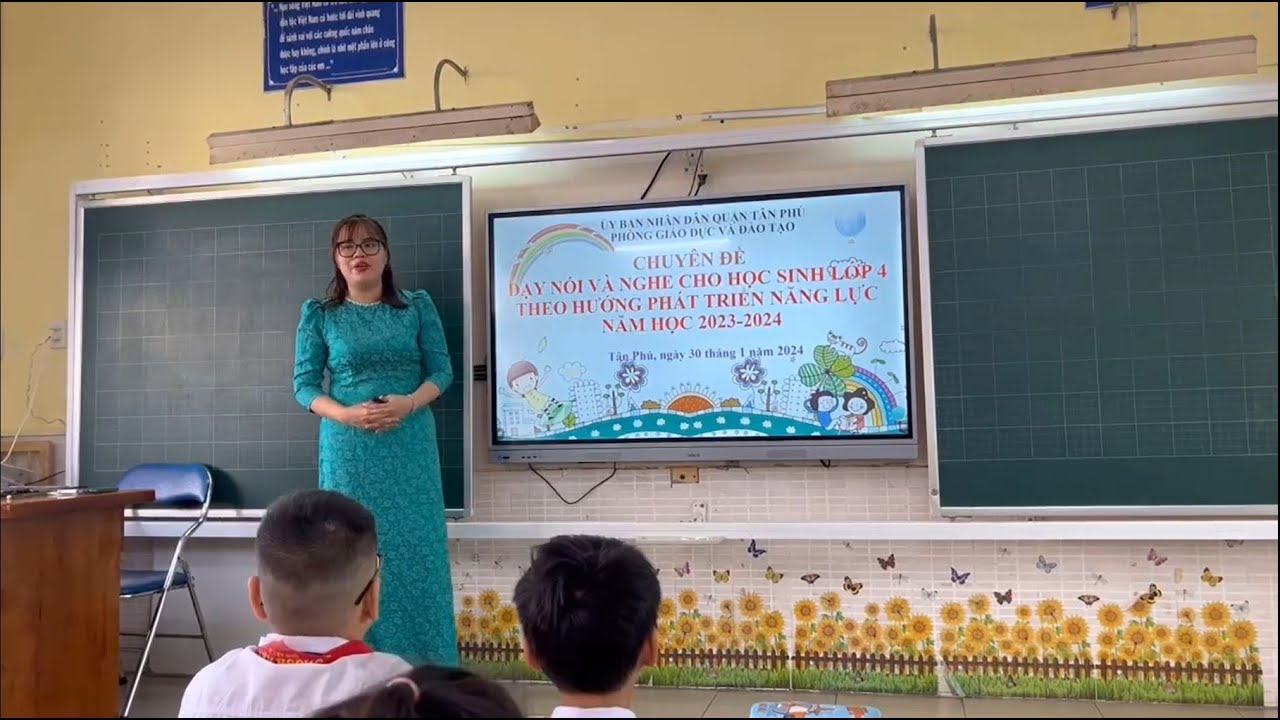 Chuyên đề: Dạy nói và nghe cho học sinh lớp 4 theo hướng phát triển năng lực năm học 2023-2024