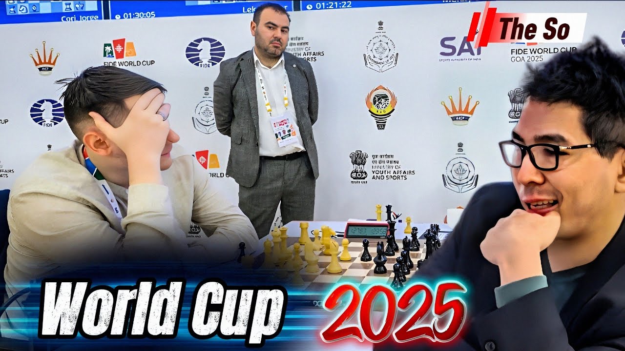 Wesley So Vs Titas Stremavicius || World Cup 2025