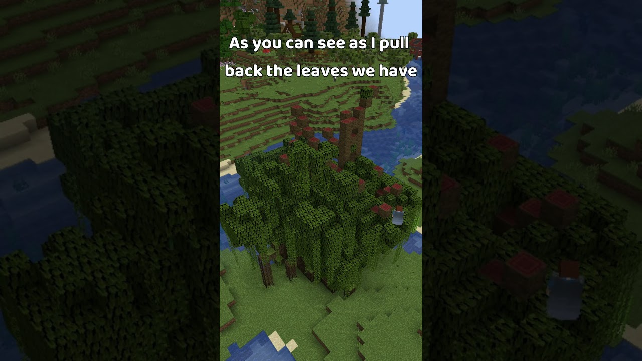 The EASY Way to Harvest Mangrove (in JAVA)!!! #minecraft